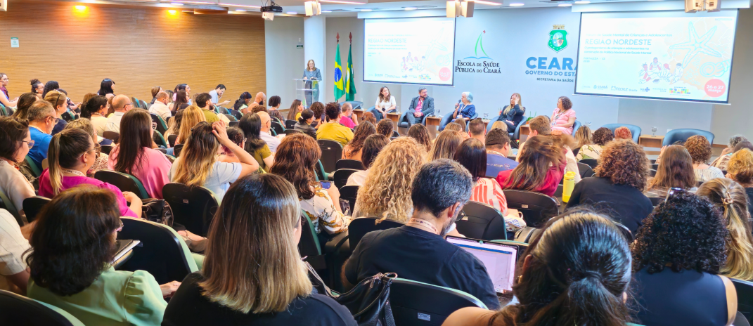 Fórum regional discute avanços na saúde mental de crianças e adolescentes no Nordeste