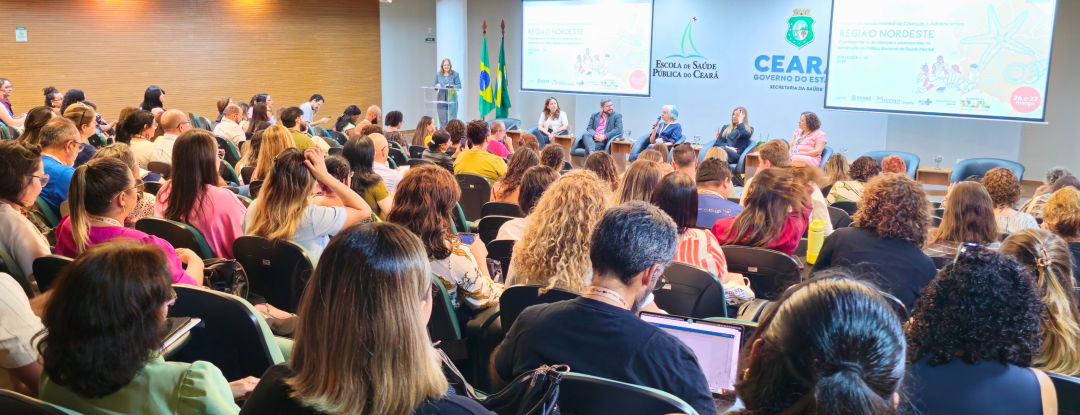 Fórum regional discute avanços na saúde mental de crianças e adolescentes no Nordeste