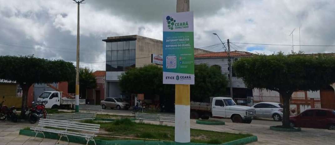 Etice inaugura ponto de Wi-Fi gratuito no município de Milhã