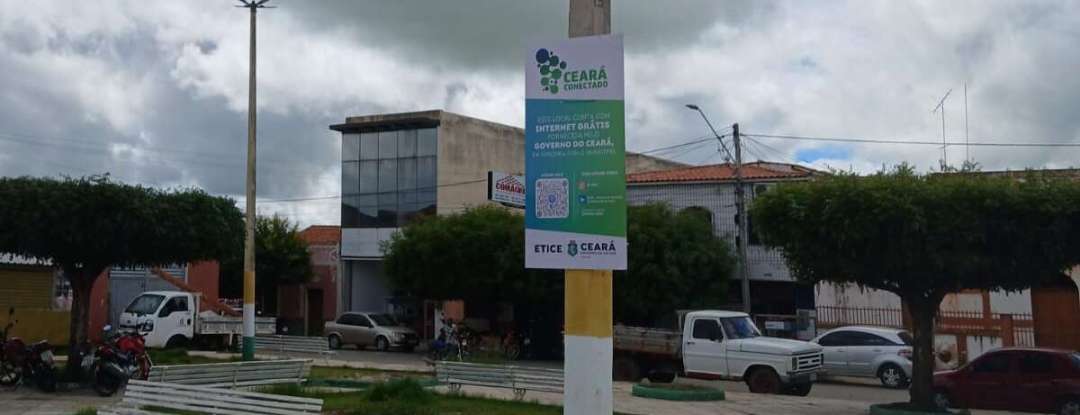 Etice inaugura ponto de Wi-Fi gratuito no município de Milhã