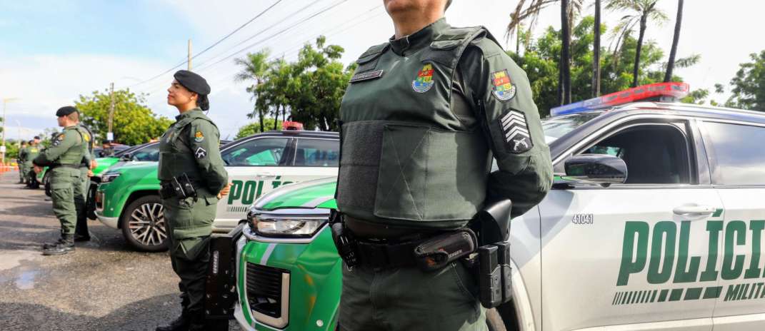 Polícia Militar do Ceará recebe 49 novas viaturas para reforçar a segurança em 28 municípios