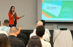 CGE promove capacitação sobre ética, assédio moral e linguagem simples em evento de recepção dos novos servidores da Adagri