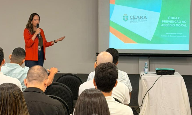 CGE promove capacitação sobre ética, assédio moral e linguagem simples em evento de recepção dos novos servidores da Adagri