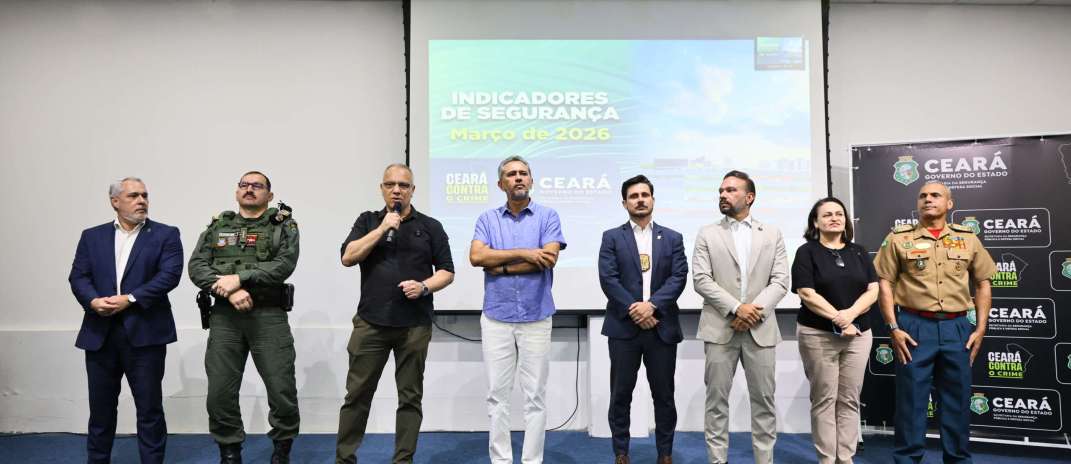 Março de 2026 registra menor número de mortes violentas da série histórica do Ceará