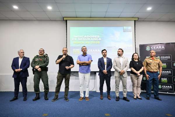 Março de 2026 registra menor número de mortes violentas da série histórica do Ceará