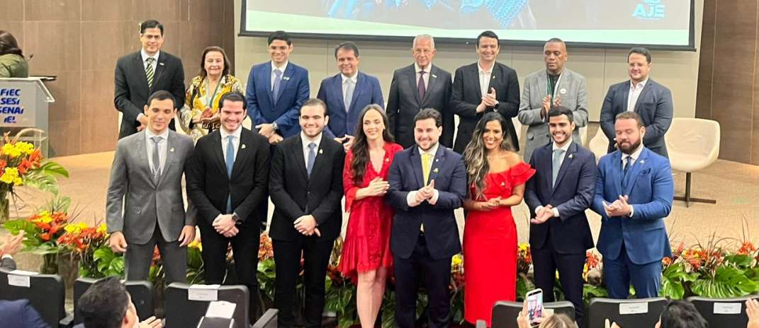 Governo do Ceará, por meio da SDE, reafirma parceria com setor privado durante posse da nova gestão da AJE Fortaleza