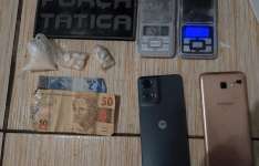 Polícia Militar prende suspeito e apreende drogas no Antônio Bezerra