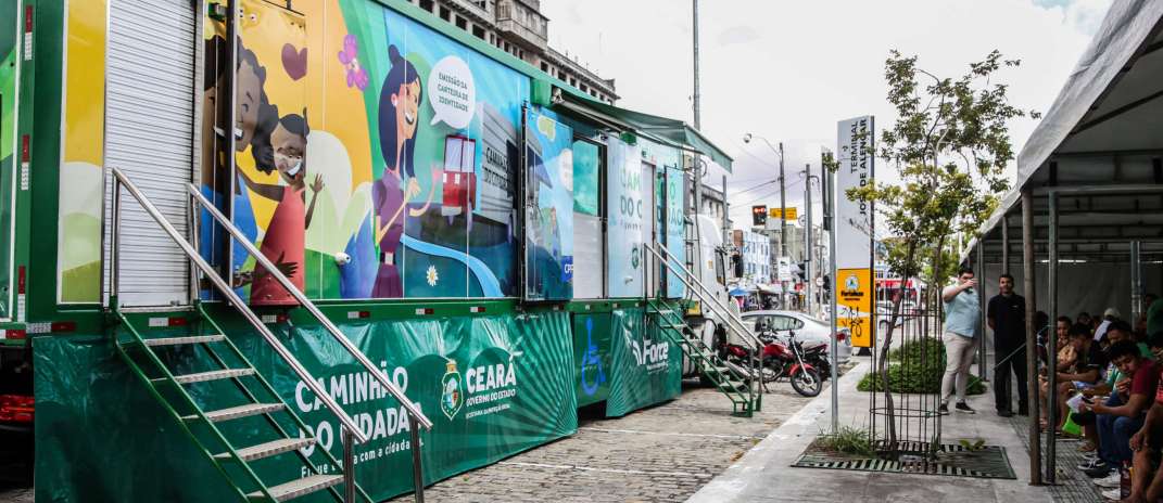 Oito municípios recebem os serviços do Caminhão do Cidadão na próxima semana