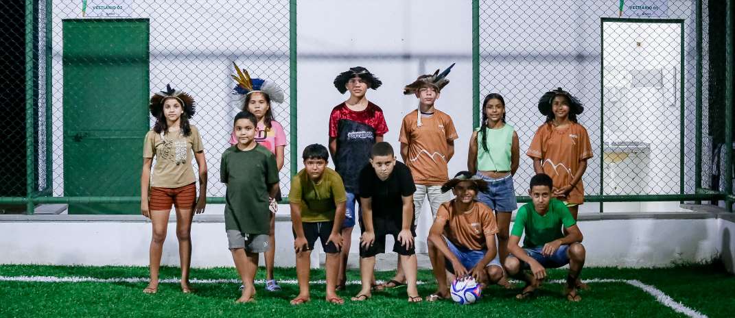 Governo do Ceará entrega 5ª Areninha Indígena em Canindé