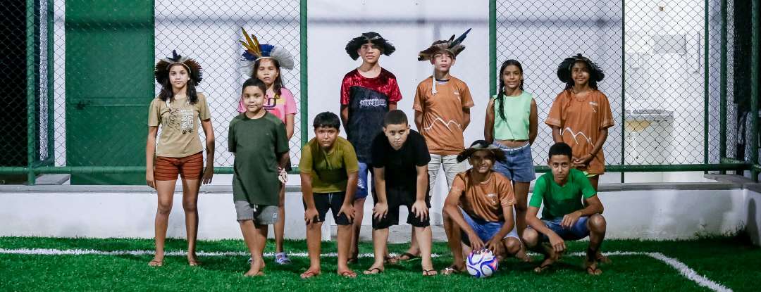 Governo do Ceará entrega 5ª Areninha Indígena em Canindé