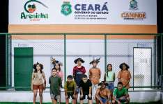 Governo do Ceará entrega 5ª Areninha Indígena em Canindé