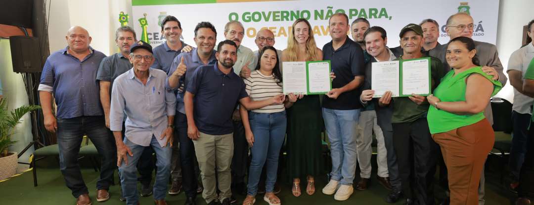 Mais de 1.700 famílias serão beneficiadas com ampliação de sistemas de abastecimento de água em zonas rurais do Ceará