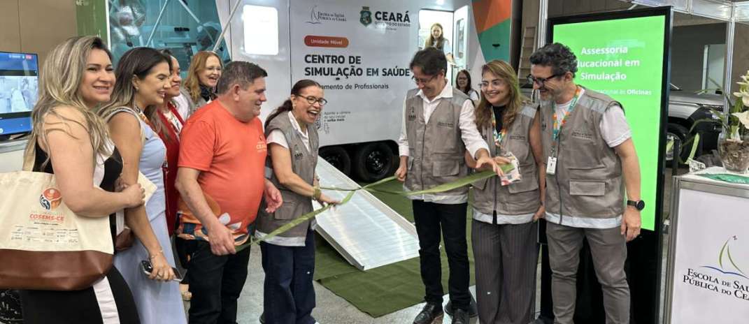 ESP/CE lança unidade itinerante para qualificar profissionais de saúde em todo o estado