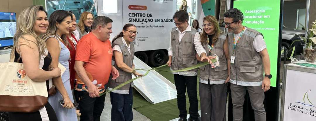 ESP/CE lança unidade itinerante para qualificar profissionais de saúde em todo o estado