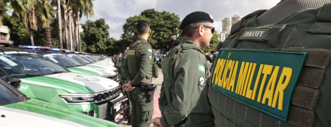 Novas viaturas vão reforçar o trabalho da PMCE em 48 municípios cearenses