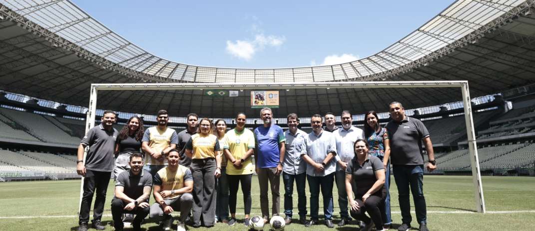 Sede para a Copa do Mundo Feminina de 2027, Arena Castelão recebe amistoso entre Brasil e Estados Unidos