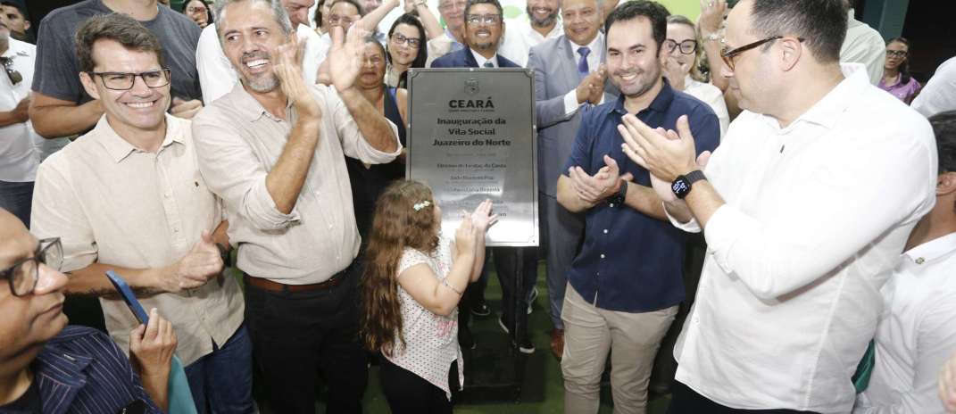 Primeira Vila Social do interior é inaugurada em Juazeiro do Norte pelo Governo do Ceará