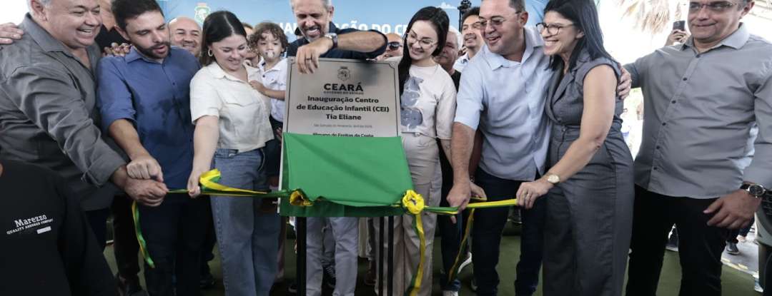 São Gonçalo do Amarante ganha novo Centro de Educação Infantil; unidade é a 79ª entregue desde 2023