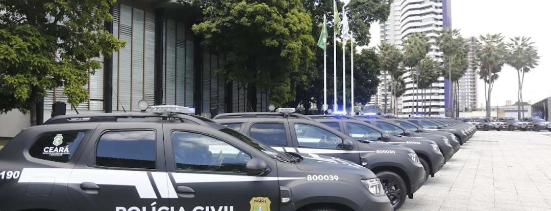 Governo do Ceará reforça Polícia Civil com 28 viaturas com blindagem