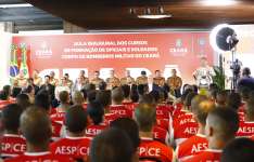 Aprovados no concurso do Corpo de Bombeiros Militar do Ceará iniciam formação para reforçar corporação