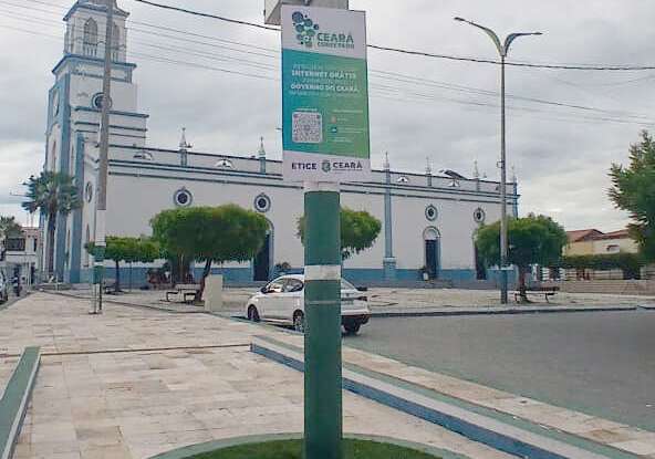 Etice inaugura ponto de Wi-Fi gratuito no município de Jaguaretama
