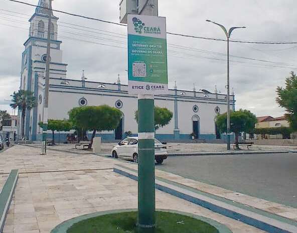 Etice inaugura ponto de Wi-Fi gratuito no município de Jaguaretama