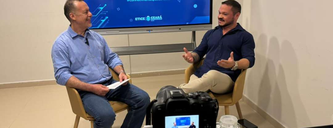 Ricardo Donato fala sobre seus 18 anos de trabalho na ETICE no programa TecnoPapo: “fico feliz em participar da história da empresa”