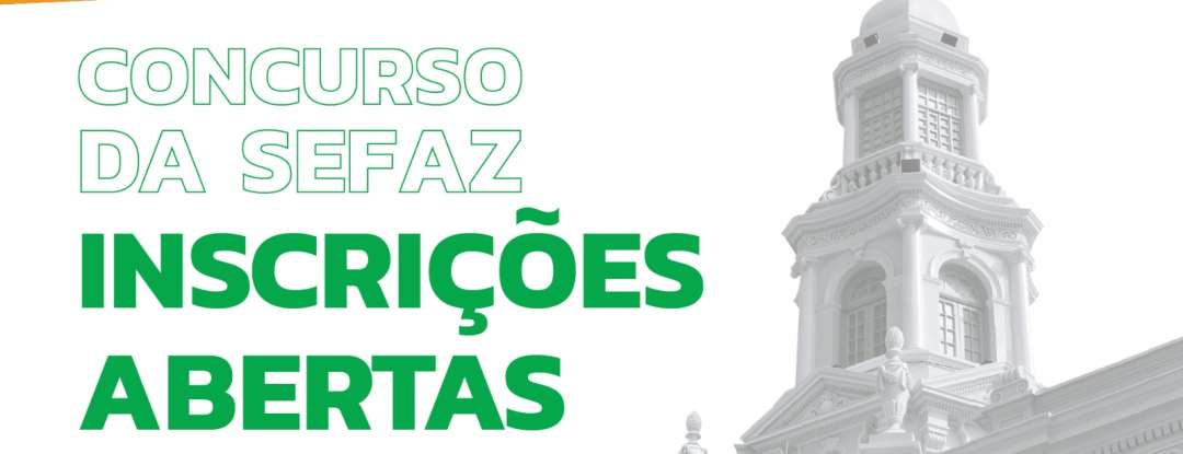 Inscrições abertas para o concurso da Sefaz-CE; são 100 vagas imediatas e 200 para cadastro reserva