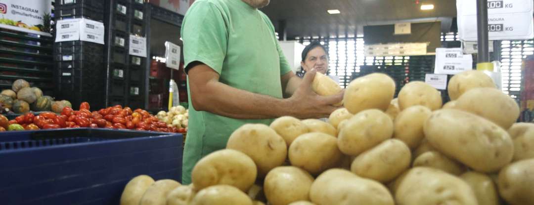 Aumento na oferta reduz preço da batata inglesa na Ceasa-CE