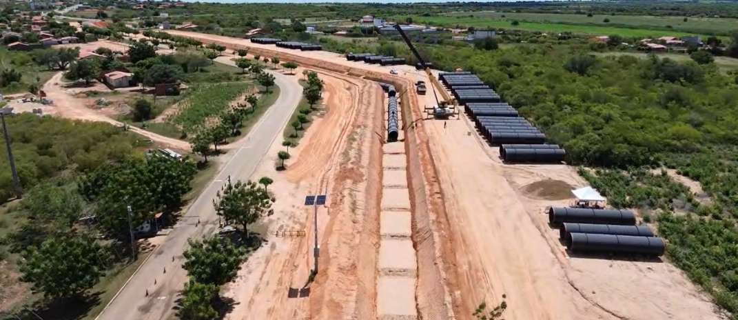 Obras de duplicação do Eixão das Águas avançam e atingem 60% de execução