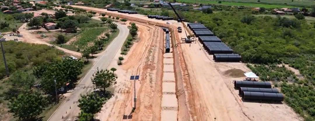 Obras de duplicação do Eixão das Águas avançam e atingem 60% de execução