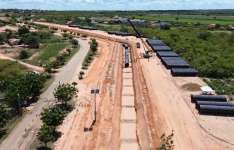 Obras de duplicação do Eixão das Águas avançam e atingem 60% de execução