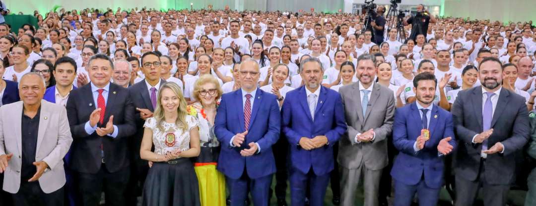 750 novos oficiais investigadores da Polícia Civil do Ceará tomam posse e iniciam curso de formação