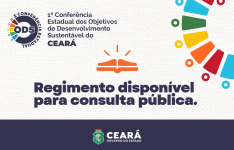 Minuta do regimento da 1ª Conferência Estadual dos Objetivos de Desenvolvimento Sustentável do Ceará está disponível para consulta pública