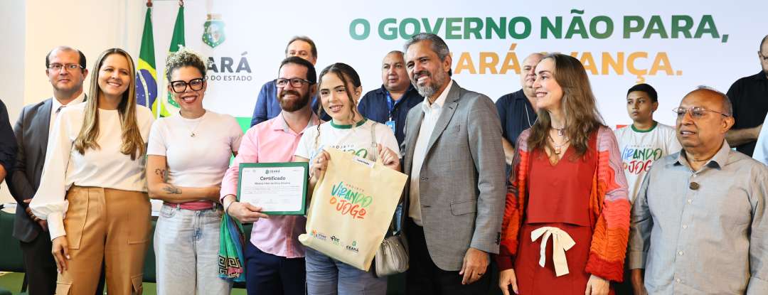 Virando o Jogo: Governo do Ceará certifica mais de 700 jovens em programa de qualificação profissional