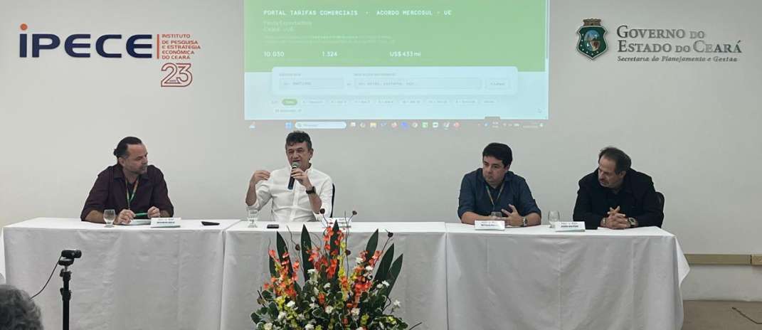 Portal inédito do Ipece permite consultar tarifas do produtos exportados pelo Ceará para União Europeia