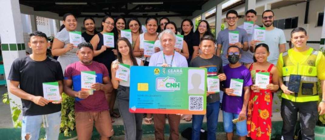 Detran-CE atende candidatos da CNH Popular em oito municípios nos dias 23 e 24 de maio