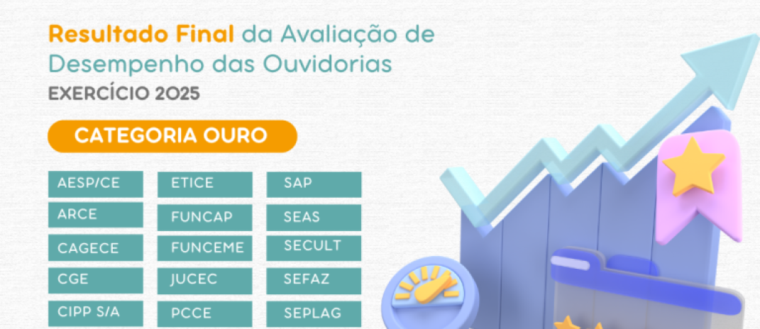 Funceme conquista Categoria Ouro em avaliação das ouvidorias pelo segundo ano consecutivo