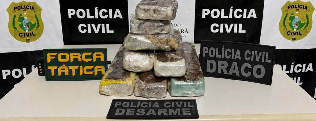 Mulher que transportava drogas do RJ para o CE é presa durante ação conjunta em Penaforte