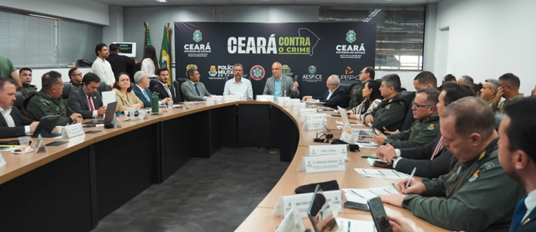 Gestores avaliam avanços na segurança pública do Ceará em reunião de nível I do sistema de Metas da SSPDS