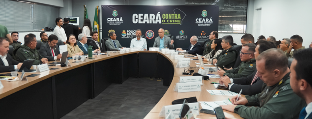 Gestores avaliam avanços na segurança pública do Ceará em reunião de nível I do sistema de Metas da SSPDS
