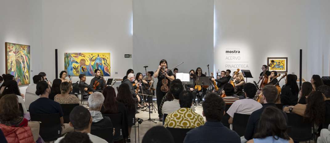 Últimos dias da mostra “Existências paralelas”, que traz também performance e concerto musical, na Pinacoteca