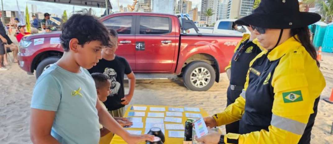 Detran-CE promove conscientização do Maio Amarelo em encontro off-road em Fortaleza