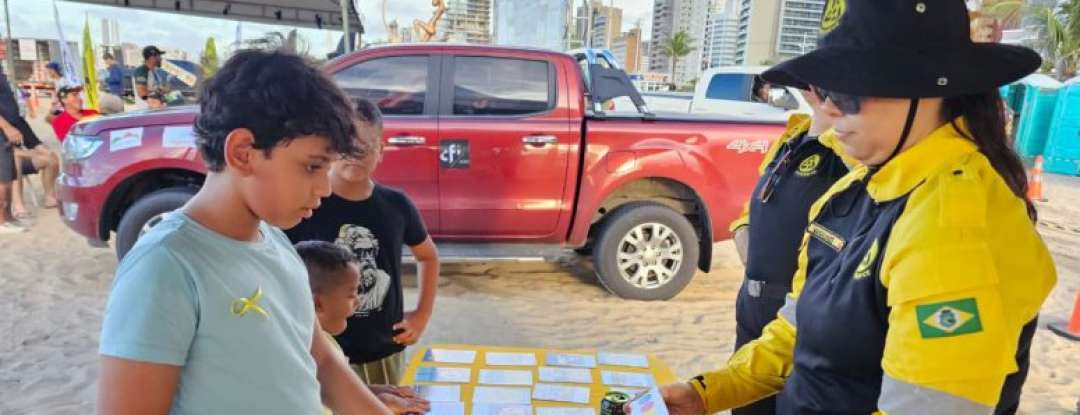 Detran-CE promove conscientização do Maio Amarelo em encontro off-road em Fortaleza