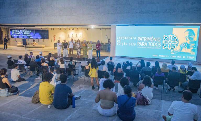 Lançamento de plataforma com inventários culturais e homenagem a guardiões da memória marcam início da edição 2026 do Projeto Patrimônio para Todos