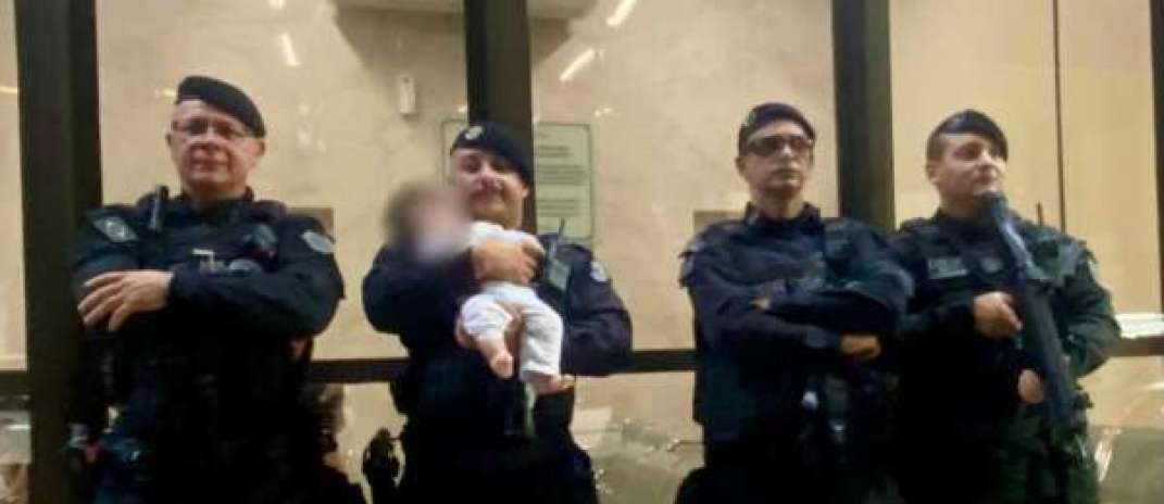Policiais militares salvam bebê de engasgo em Paraipaba