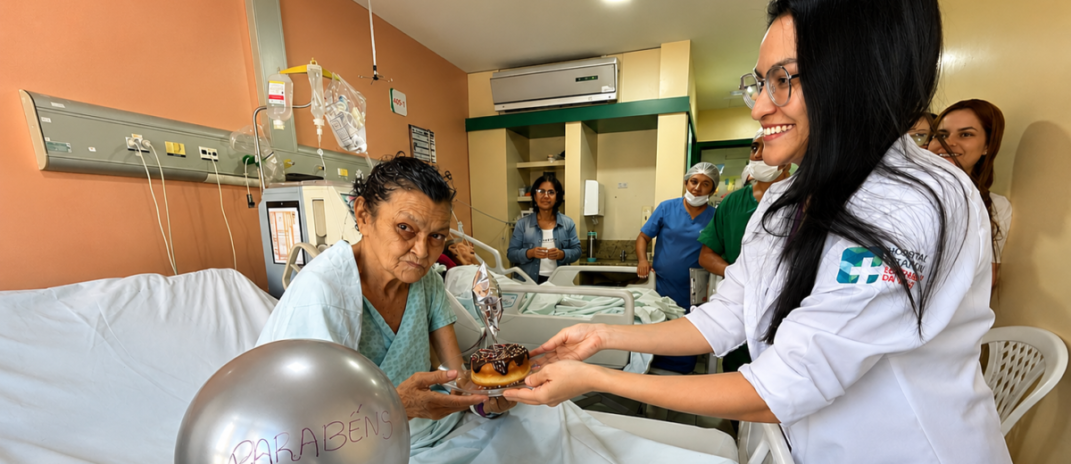 Hospital Estadual Leonardo Da Vinci promove acolhimento com projeto que realiza desejos alimentares de pacientes