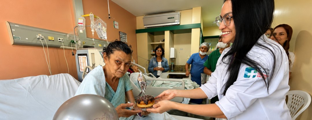 Hospital Estadual Leonardo Da Vinci promove acolhimento com projeto que realiza desejos alimentares de pacientes