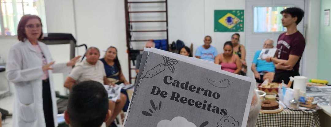 Hospital de Messejana realiza oficinas de alimentação voltada para a saúde do coração de pacientes da Reabilitação Cardíaca