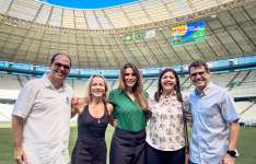 Arena Castelão recebe visita da SECOPA27 com vistas à Copa do Mundo Feminina